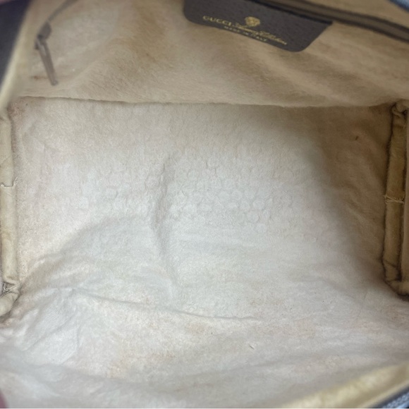 🔴SOLD🔴Gucci Boston Brown color Green & Red Web GG monogram Bag - Picture 16 of 16